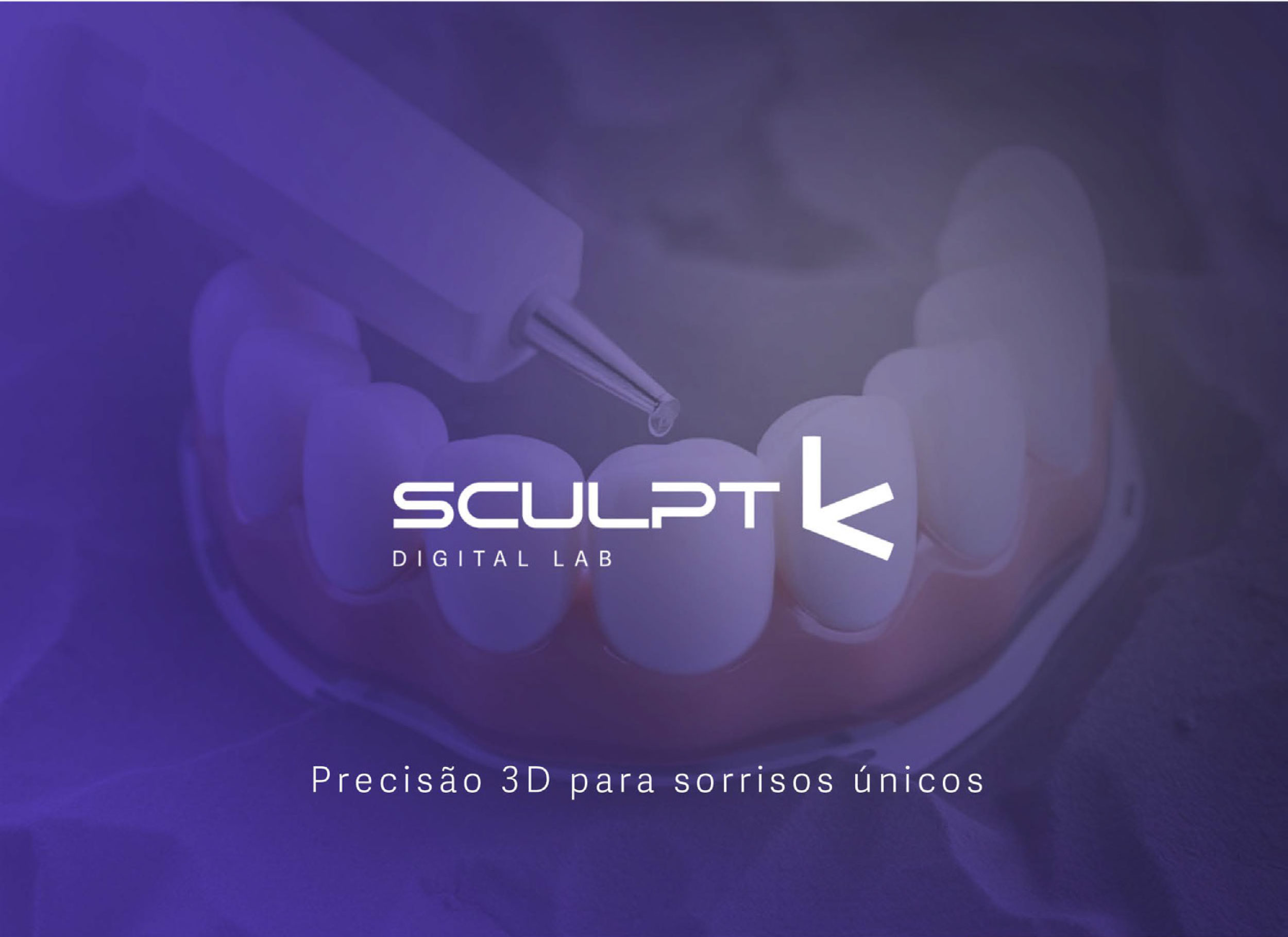 Sculpt Digital Lab - Logo e Identidade Visual para Dentista. Ciniello Design